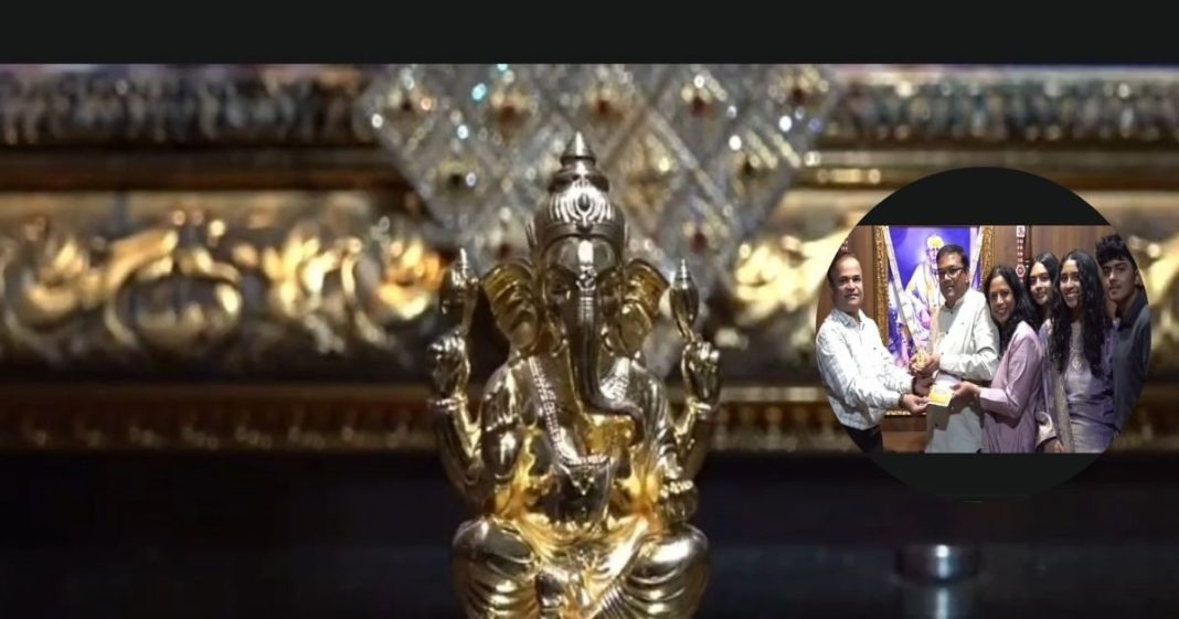 Shirdi Sai Baba Temple Gold Donation। साईं बाबा को सोने की मूर्ति का बड़ा दान,