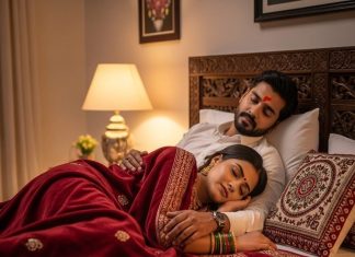 Wife sleeping position as per shastra। पत्नी को पति के किस तरफ सोना चाहिए