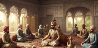 क्या जमीन पर बैठकर खाते थे मुगल बादशाह, कैसे दस्तरख्वान पर सजता था खाना, गंगा का पानी ही पीते थे