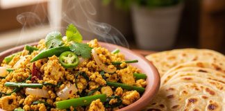 Spring Onion Paneer Bhurji। पनीर-प्याज भुर्जी रेसिपी