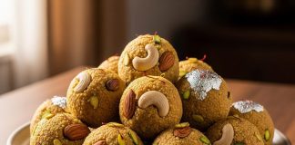 चना दाल और ड्राई फ्रूट लड्डू की रेसिपी