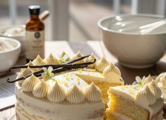 gluten free vanilla cake recipe। घर पर ग्लूटेन फ्री केक कैसे बनाएं