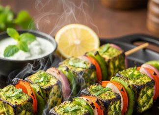 Hariyali Paneer Tikka। हरियाली पनीर टिक्का रेसिपी