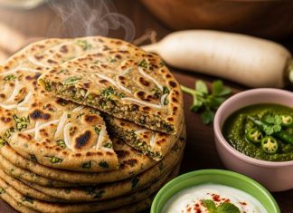 Winter healthy paratha। वजन घटाने वाला पराठा