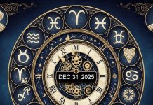 31 december 2025 5 shubh sanyog Last Day Horoscope lucky unlucky zodiac signs predictions | साल के आखिरी दिन 5 शुभ संयोग, 31 दिसंबर किसके लिए शुभ, किसे रहना है सावधान? जानें कैसा रहेगा आपका लक