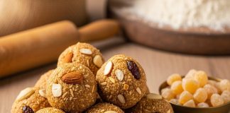 Atta Gond Ladoo Recipe। आटा और गोंद के लड्डू की रेसिपी