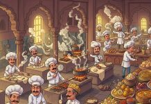 गजब की अकबर की शाही किचन – ड्राईफ्रूट्स वाले भरवां करेले, दही वाली दाल