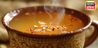 Make Kashmiri Kahwa at home| कश्मीरी कहवा की रेसिपी