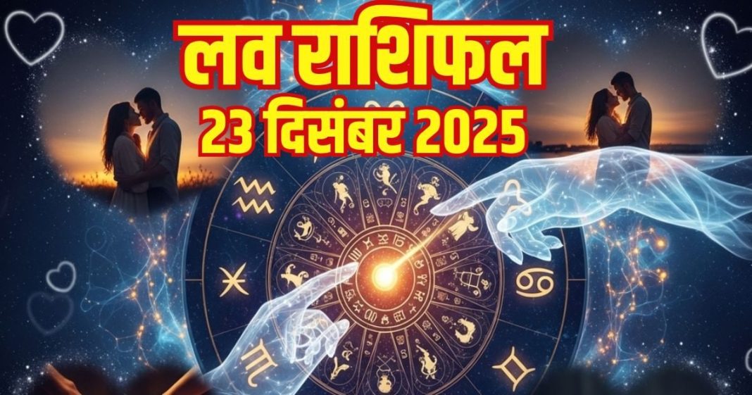 Love horoscope today 23 december 2025 aaj ka love relationship rashifal | आज का लव राशिफल, 23 दिसंबर 2025