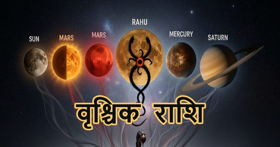 वृश्चिक राशि के जातकों के लिए बन रहे अशुभत्व कारक योग, राहु और केतु भारी, पढ़ें आज का राशिफल