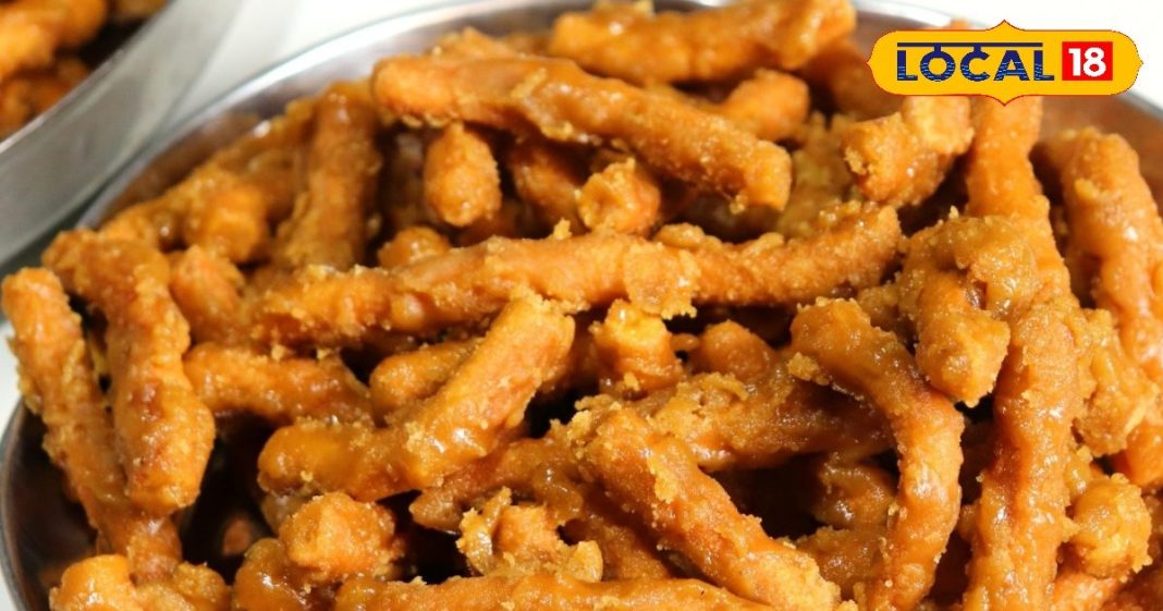 सर्दियों की गुड़ सेव: बिना मशीन बनी हेल्दी देसी स्नैक | Healthy Gur Sev Recipe in Winter