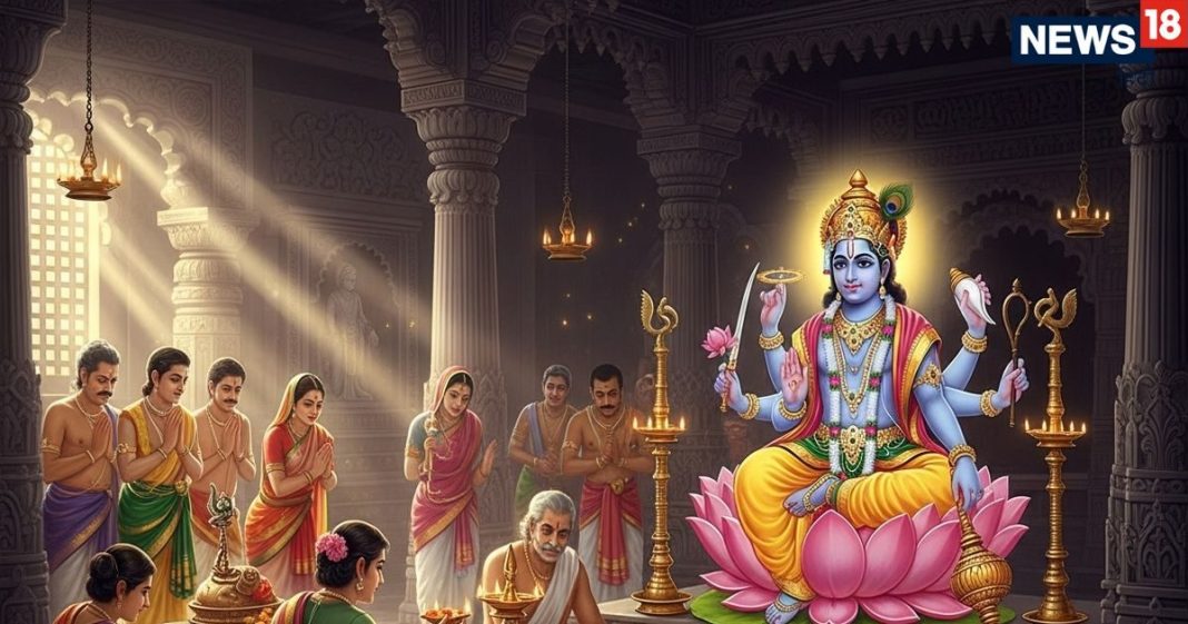 saphala ekadashi vrat 2025 today | saphala ekadashi puja vidhi and shubh muhurat Mantra Aarti paran ka samay | सफला एकादशी व्रत आज, जानें महत्व, पूजन विधि और मुहूर्त, मंत्र, आरती और पारण का समय