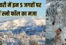 जनवरी में लेना है बर्फबारी का मजा तो जरूर जाएं देश के इन 5 खूबसूरत हिल स्टेशन