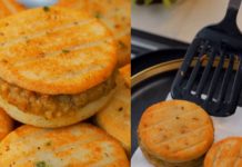 Suji Grill Burger रेसिपी, घर पर बनाएं हेल्दी और टेस्टी सूजी बर्गर.