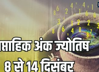 Weekly Ank Jyotish 8 To 14 December 2025 | saptahik numerology predictions in hindi 8 To 14 December | साप्ताहिक अंक ज्योतिष 8 से 14 दिसंबर 2025 | जन्मतिथि से जानिए दिसंबर का यह सप्ताह आपके लिए कैसा रहेगा, वीकली अंक ज्योतिष