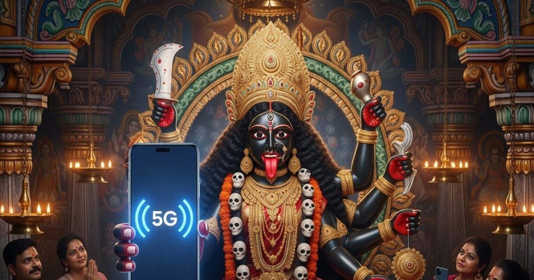यहां के मंदिर में मां काली रखती हैं 5 जी स्मार्ट फोन, भक्त भेजते हैं इस फोन पर मैसेज, क्या मिलता है जवाब? जानिए रोचक कहानी!