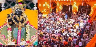 हलवाई न आने से टूटी बांके बिहारी मंदिर में सैकड़ों साल पुरानी परंपरा, ठाकुर जी को नहीं लग पाया भोग, गुस्से में सेवायत