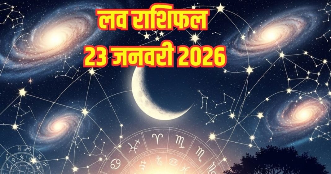 Aaj ka love Rashifal 23 January 2026 Love horoscope today | आज का लव राशिफल, 23 जनवरी 2026