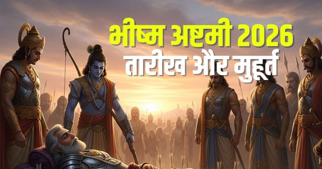 Bhishma Ashtami 2026 Date muhurat 2 shubh yoga | why Bhishma Ashtami important for pitra | भीष्म अष्टमी कब है? बनेंगे 2 शुभ योग, जानें तारीख, मुहूर्त, पितरों के लिए क्यों है महत्वपूर्ण