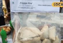 Dilip ji launches Frozen Fire Samosa in Jamshedpur safe for 6 months