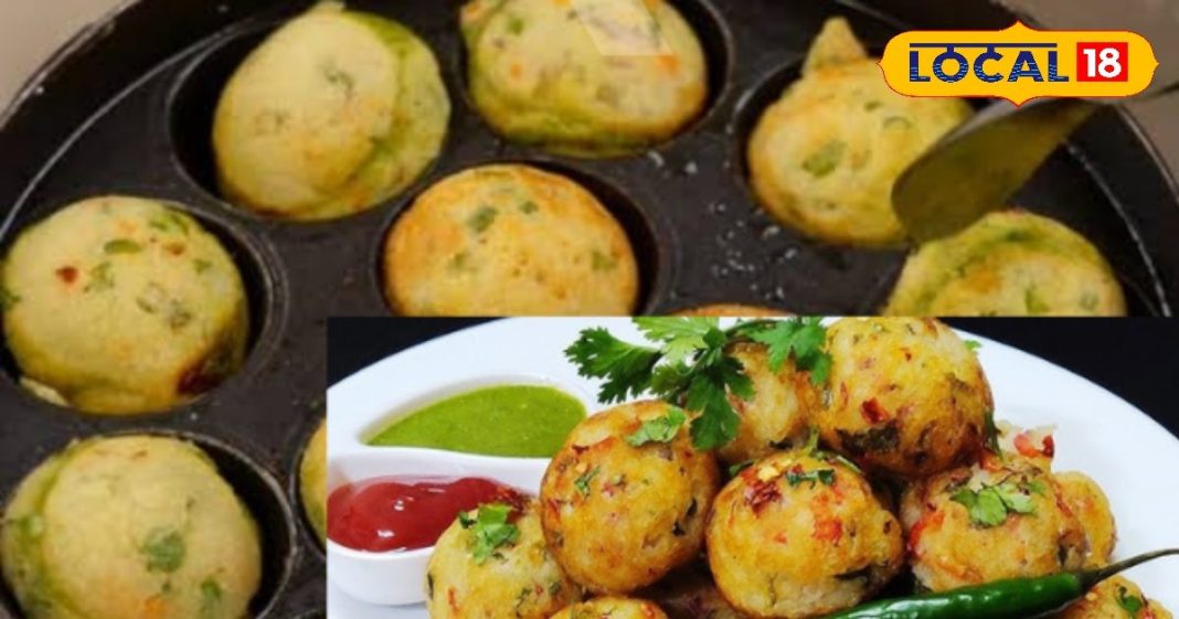 कुरकुरे वेज अप्पे रेसिपी सूजी और ब्रेडक्रंब के साथ हेल्दी स्नैक.