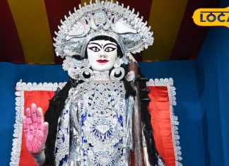 Jamshedpur 31 feet Saraswati statue makes Puja festival special