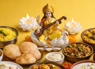 Saraswati Puja Bhog Menu Difference in North Indian and Bengali Menu । सरस्वती पूजा 2026 उत्तर भारतीय और बंगाली भोग में अंतर