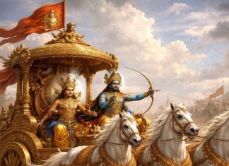 mahabharat me arjun ke rath ka naam kya tha । महाभारत में अर्जुन के कपिध्वज रथ का नाम और महत्व