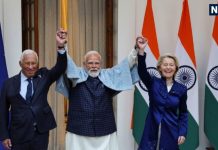 blue connection emerges in India-EU trade deal Know why PM Modi and Ursula von der Leyen choose this color | ट्रंप को चुनौती देने के लिए India-EU ट्रेड डील में दिखा ‘नीला कनेक्शन’, PM मोदी और उर्सुला वॉन क्यों चुना यह रंग? जानें महत्व