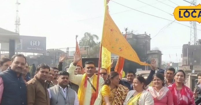 dhanbad shyam bhakt bhavesh kumar 1300km khatushyam padyatra