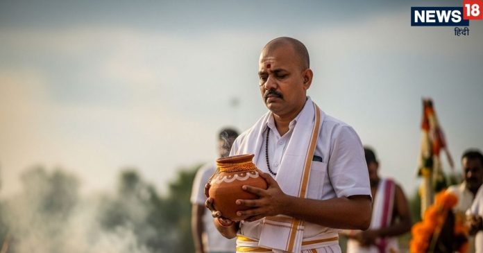 do you know why breaking a pot in hindu funeral