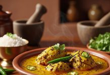 Bengali chicken curry, शोरशे मुर्गी रेसिपी बंगाल की पारंपरिक सरसों चिकन करी का असली स्वाद.