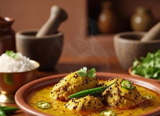 Bengali chicken curry, शोरशे मुर्गी रेसिपी बंगाल की पारंपरिक सरसों चिकन करी का असली स्वाद.