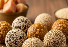 सर्दियों में सेहत के लिए फायदेमंद गुड़-तिल लड्डू रेसिपी