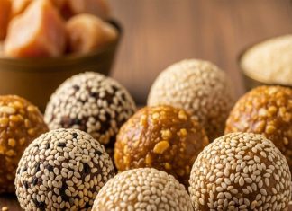 सर्दियों में सेहत के लिए फायदेमंद गुड़-तिल लड्डू रेसिपी