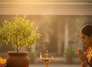 tulsi aarti lyrics in hindi। तुलसी माता की आरती हिंदी में