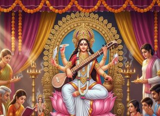 Saraswati Puja 2026 special Bhog to offer goddess saraswati on vasant Panchami in different temples | वसंत पंचमी पर मां सरस्वती के लिए विशेष भोग, मीठे पुए से लेकर बूंदी लड्डू तक, कॉपी-पेन का चढ़ावा