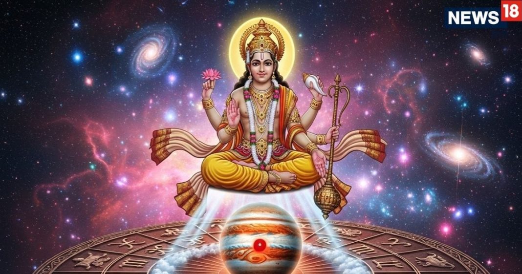 jupiter Retrograde transit in in punarvasu nakshatra mithun kark and these four zodiac signs will have good fortune | खुशखबरी! वक्री गुरु का अपने ही नक्षत्र में गोचर, मिथुन, कर्क समेत इन 4 राशियों की बदलेगी किस्मत, धन समेत हर समस्या होगी दूर