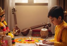 saraswati puja ke padhnai। सरस्वती पूजा के दिन पढ़ाई करना चाहिए या नहीं