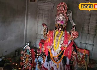 हजारीबाग में तांत्रिकों का अनोखा संगम, तंत्र की माता सरस्वती की विशेष पूजा में डोम राजा ने लगाया भोग