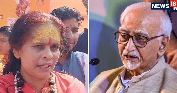 VHP leader Sadhvi Prachi controversial statement on Hamid Ansari regarding