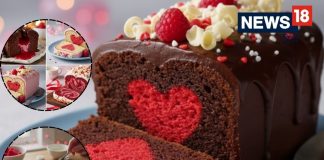 वैलेंटाइन डे स्पेशल Hidden Heart Cake रेसिपी घर पर बनाने का तरीका.