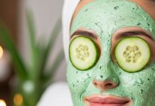 DIY cucumber face mask। खीरा एलोवेरा फेस मास्क
