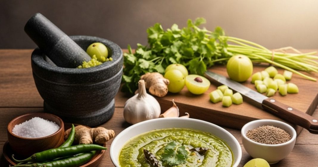 आंवला की चटनी रेसिपी सर्दियों में इम्यूनिटी और स्वाद के लिए.