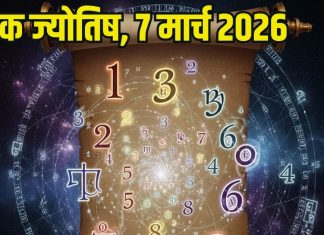 Numerology horoscope Today 7 March 2026 Aaj ka ank Jyotish | 7 मार्च 2026 का अंक ज्योतिष