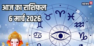 Aaj ka rashifal 6 March 2026 Horoscope today । Friday rashifal Zodiac prediction mesh to meen Rashi। आज का राशिफल, 6 मार्च 2026