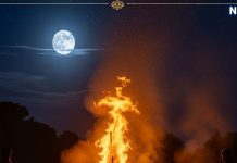 Holika Dahan 2 march Monday dhulandi 4 march Wednesday due to lunar eclipse in Braj | ब्रज में चंद्र ग्रहण की वजह से सोमवार को होलिका दहन, बुधवार को ह