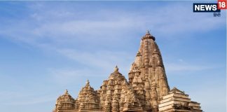 Kandariya Mahadeva Temple This Khajuraho temple is made of over 800 sculptures and large stones | 800 से ज्यादा मूर्तियां और बड़े पत्थरों को काटकर बना