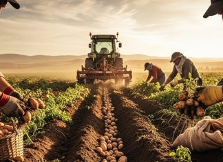 आलू उत्पादन और खपत में चीन सबसे आगे, भारत दूसरे स्थान पर.