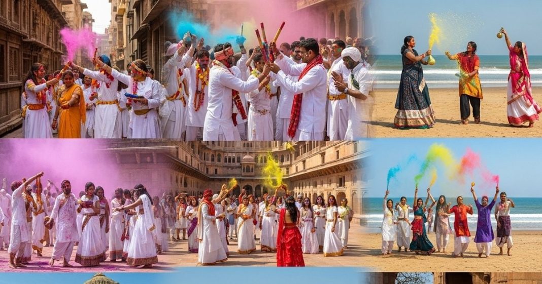 होली मनाने के लिए ये हैं भारत में 5 सबसे बेस्ट प्लेस, अनोखे अंदाज में होता है रंगोत्सव!